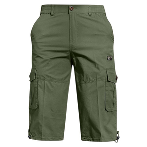 Pantalones cortos para correr de larga duración para hombre, pantalones cortos de gimnasio de entrenamiento de secado rápido con bolsillos, pantalones cortos atléticos de entrenamiento de tenis para hombre - Product Image 1