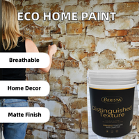 Revêtement mural extérieur liquide à texture de pierre naturelle, imitation granit et marbre, pour application par pulvérisation, pour la décoration des bâtiments