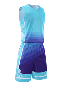 Conjunto de camiseta de baloncesto para niños y adultos, uniforme de baloncesto para mujer y hombre, traje de entrenamiento, chaleco de baloncesto estampado, pantalones cortos, Kit de ropa deportiva - Product Image 5