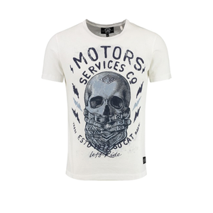 เสื้อยืดแขนสั้นผู้ชายผ้าโพลีเอสเตอร์ 100% คุณภาพสูง พิมพ์ลายสก็อต ระบายอากาศได้ดี น้ำหนัก 100 กรัม เป็นมิตรกับสิ่งแวดล้อม ลดราคาพิเศษ - Product Image 1