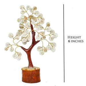 Figurine d'arbre Gomti Chakra faite à la main de meilleure qualité Décoration en cristal de guérison naturelle Vastu Feng Shui Protection de la richesse pour l'Inde - Product Image 4