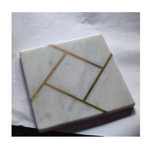 High Selling <b>Marble</b> <b>coaster</b> Most Demanding Looking Best Hexagon Shape for Table Decoration & Accessories for Sale - Product Image 3