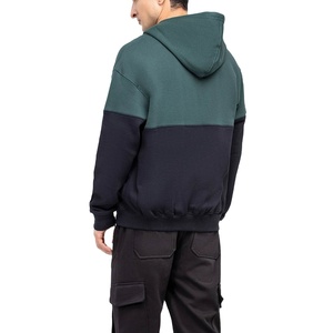 Sudaderas con Capucha de Dos Paneles con Cremallera de Alta Calidad para Hombre, con Capucha Ajustable, Sudaderas de Algodón Combinado con Bolsillos para Hombre - Product Image 3