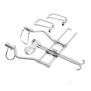 Precio al por mayor Balfour grado médico de acero inoxidable Abdominal auto reentrenamiento Retractor conjunto de instrumentos Manual - Product Image 2