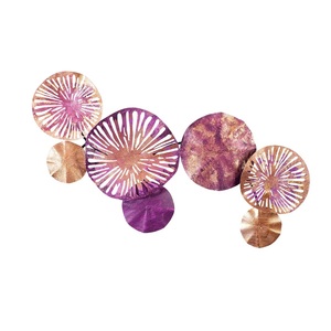 Arte de pared Art Deco moderno hecho a mano al por mayor vendedor caliente arte de pared de Metal de hierro personalizado para decoración del hogar - Product Image 1