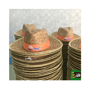 หมวกฟางถักจากหญ้า2025สำหรับตกปลาและชายหาด/เป็นมิตรต่อสิ่งแวดล้อมหมวกฟางเม็กซิกัน - Product Image 6
