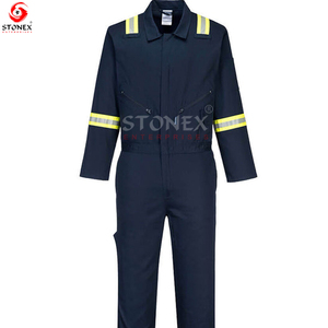 Soudeur personnalisé ingénierie hommes uniforme vêtements de travail combinaison flamme réfléchissante résistant vêtements de travail combinaison - Product Image 2