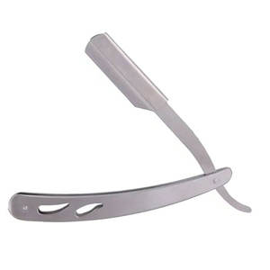 Rasoir de salon de coiffure pliant et droit en acier inoxydable générique - Product Image 1