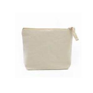 Bolsa de maquillaje de algodón ecológica de lujo de alta calidad logotipo personalizado cremallera lona etiqueta personalizada gran oferta bolsa de cosméticos al por mayor - Product Image 5