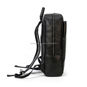 Unisex Luxury Leather Laptop Backpack Customized Logo Full Grain Leather Travel Bag Factory Direct Supply - Product Image 5