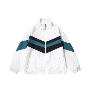 Wholesale New Designer Polyester/Nylon Windbreakers Jacket Stand Reversible Custom High Quality Waterproof Plus Size Winter - Product Image 1