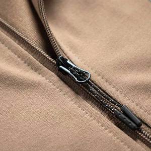 Vente en gros OEM vêtements de sport décontractés pour hommes, jogging, sports d'hiver, survêtements de fitness actifs, veste à fermeture éclair complète, pantalon, cordon contrasté, décontractés - Product Image 3