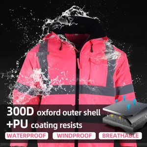 Veste de sécurité à haute visibilité, vente chaude, construction, sécurité, veste de sécurité réfléchissante pour hommes - Product Image 5