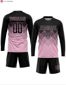 ชุดเสื้อฟุตบอลสำหรับผู้ชายชุดเสื้อฟุตบอลแบบซับลิเมชันชุดเสื้อฟุตบอลแบบสั่งทำ - Product Image 3