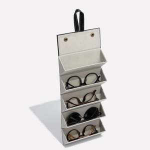 High Quality <b>Plastic</b> Travel <b>Glasses</b> Organiser Rectangle <b>Glasses</b> Case for Storage Spectacle Model Number <b>Glass</b> Case - Product Image 2