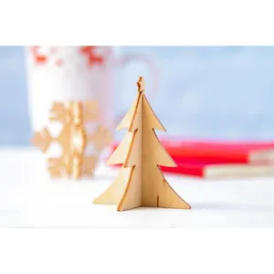 Biglietto d'Auguri Natalizio Creativo con Tema Fiocco di Neve, Elegante Decorazione per Alberi di Natale - Product Image 5