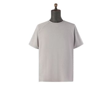 T-shirt à manches courtes à col rond, séchage rapide, frais d'été, logo brodé personnalisé, impression publicitaire, uniforme de groupe, haut en polyester - Product Image 6