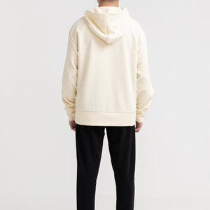 Venta al por mayor French Terry hombres sudaderas con capucha sudaderas Unisex de gran tamaño sudaderas con capucha con logotipo personalizado en blanco peso pesado algodón Sudadera con capucha - Product Image 4