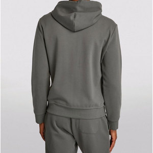 Sudadera con Capucha de Felpa de Algodón de Fábrica, Sólida, de Invierno, Personalizada, para Hombre, Talla Grande, Estampado en Serigrafía, para Usar como Sudadera - Product Image 6