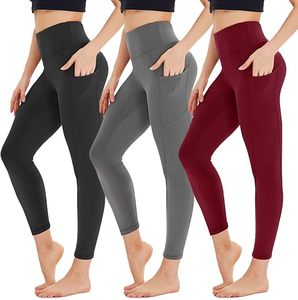 Pantalones de Yoga de cintura alta para mujer al por mayor de fábrica con mallas de LICRA de secado rápido con logotipo personalizado para uso en el gimnasio - Product Image 1