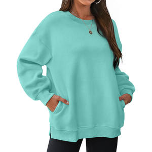 Nueva sudadera informal Casual Streetwear Drop Shoulder Figuras Transpirable Ecológico Sudaderas con capucha Sudadera de punto para mujer - Product Image 1