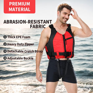 Chaleco salvavidas ligero para adultos con certificación CE para actividades acuáticas seguras - Product Image 2