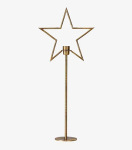 ของตกแต่งทรงต้นไม้ไม้จริงพร้อมฐานไม้ แต่งด้วยโลหะสไตล์วินเทจ เหมาะสำหรับตกแต่งบ้านและเทศกาลคริสต์มาส - Product Image 6