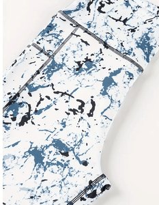 Deportes de mujer Yoga entrenamiento gimnasio Fitness Leggings pantalones mono ropa atlética ropa deportiva 100% poliéster - Product Image 4