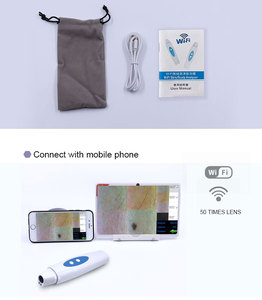 Analizzatore Wireless per Pelle e Cuoio Capelluto |   Dermatoscopio WiFi Portatile per Cliniche Estetiche - Product Image 3