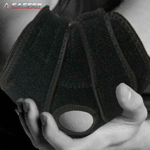 Enveloppes de coude d'haltérophilie faites par le coton blanc résistant disponible avec le logo adapté aux besoins du client et les enveloppes de coude de couleur - Product Image 6