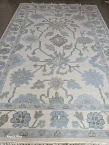 Alfombras de lana de seda hechas a mano de lujo modernas, juegos de alfombras anudadas a mano suaves para el hogar, oficina, hoteles, sala de estar, tamaños personalizados 5x8 - Product Image 3