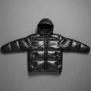 Fabricant de gros Veste polaire personnalisée de meilleure qualité Veste en duvet d'hiver vintage pour hommes Manteaux coupe-vent rembourrés d'extérieur - Product Image 4