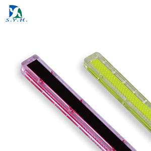 Pizarra Magnética Industrial Permanente Transparente y Colorida con Regla de Escala (Plástico/Ferrita 25CM/30CM) - Product Image 2