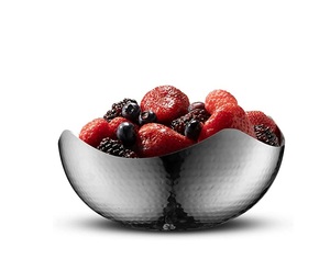 Forme ronde haute vente bol à fruits en métal fait à la main dessus de table classique élégant meilleure qualité fantaisie bol à fruits en métal - Product Image 5
