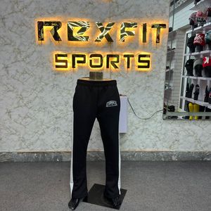 Top Sale Fresh Material <b>Men's</b> Casual Sweatpants Wholesale <b>Thermal</b> Fleece Lined Joggers Winter Thick Woolen <b>Pants</b> Mid Flat - Product Image 5