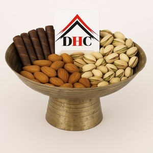 Cuenco para servir chocolate de metal decorativo recién llegado elección ideal para servir dulces con clase y refinamiento - Product Image 2