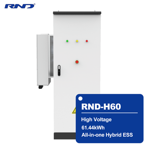 Dispositif de stockage d'énergie renouvelable 61,44 kWh 30 kW 409,6 V IP64 LiFePO4 Micro-réseau communautaire - Product Image 1