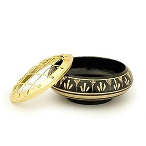 Venta caliente soporte de incienso negro moderno Material de semilla creativo con tapón de cilantro receptor de cenizas de alta calidad para decoración del hogar - Product Image 3