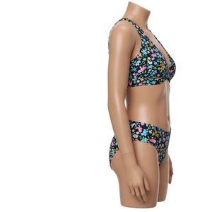 Bikinis con estampado Digital ecológico, tela de poliéster reciclado, textura suave elástica de secado rápido para mujer, traje de baño, ropa de playa de verano - Product Image 4