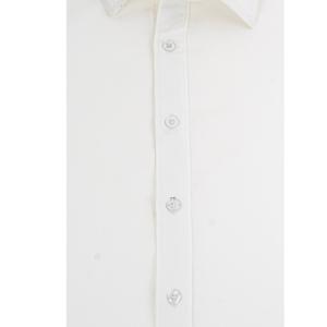 Chemise décontractée pour homme en polyester/coton anti-froissement teint uni, manches longues, tissée, motif imprimé personnalisé, fabrication au Vietnam - Product Image 3