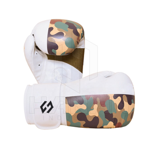 Guantes de boxeo unisex de alta calidad de cuero PU OEM fabricante personalizado ligero transpirable - Product Image 1