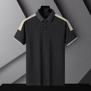 Slim Fit Round Neck Custom Embroidery Printed Design Short Sleeve Stylish Look Men Polo <b>T</b> <b>Shirt</b> for Casual and Event Wear - Product Image 2