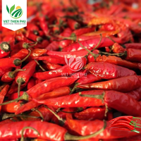 VIET THIEN PHU VTP/OL-39 Biologische hoogwaardige rode hele chilipepers 65.000-75.000 SHU, afkomstig uit Vietnam