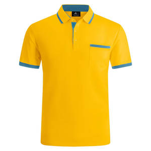 Polo pour hommes Logo personnalisé Slim Fit Polo pour hommes à manches courtes en coton respirant Design OEM Polo pour hommes pour la vente en gros - Product Image 4