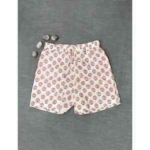 Shorts de Cintura Media 100% Algodón con Estampado Floral, Transpirables, Estilo Pantalón - Talla Pequeña - Product Image 2
