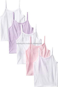 100% Cotton Camisoles <b>Tank</b> <b>Top</b> Bra Customized <b>Knitted</b> Stretch Logo Printing Handwash Sublimation Quick Dry Breathable <b>Women</b> - Product Image 4