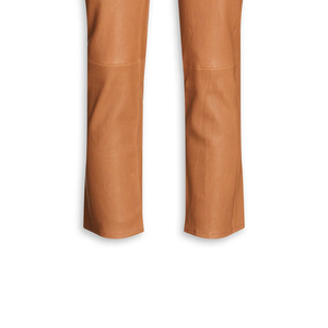 กางเกง PU ผู้หญิงขายดีช่วงฤดูหนาว ดีไซน์โลโก้ตามสั่ง ระบายอากาศได้ดี เอวสูง - Product Image 3