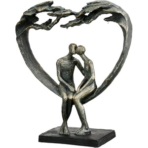 Escultura de metal chapado en oro, Arte Contemporáneo hecho a mano para el hogar, la oficina o la decoración del jardín - Product Image 6