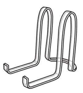 <b>Plate</b> Stand Premium Metal Mesh Wire Braid Design Perfect <b>for</b> Stylish Kitchenware Storage and Tabletop <b>Display</b> - Product Image 5