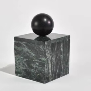 Boîte de rangement carrée en marbre classique, best-seller, pour une décoration vintage, pratique et élégante. - Product Image 1